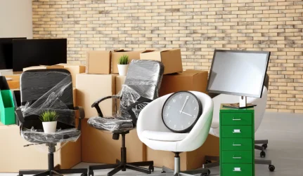 Professional office movers at Real Moving & Storage