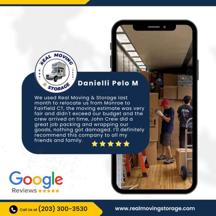 Long Distance Moving Company in Fairfield CT