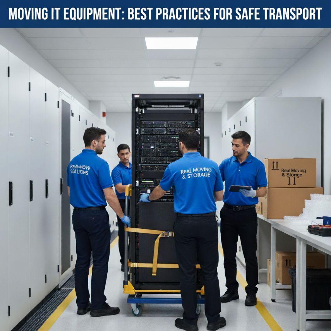 Moving IT Equipment: Best Practices for Safe Transport