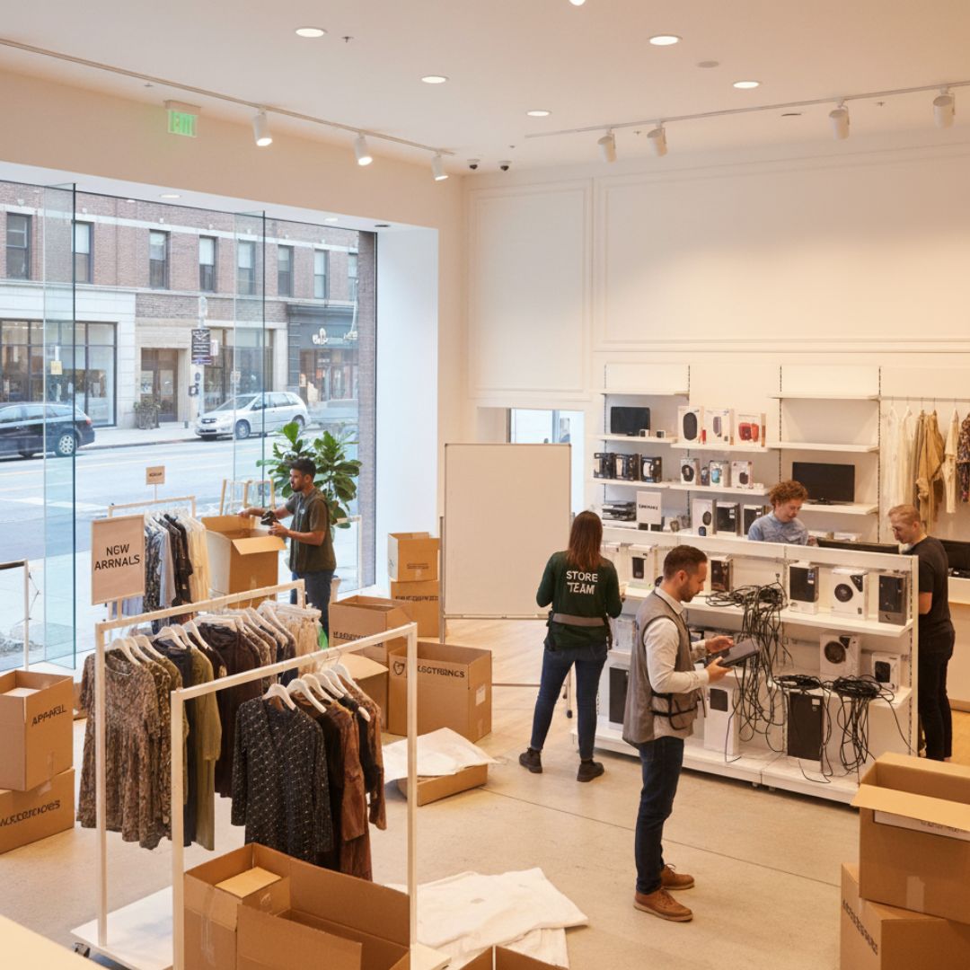 Moving a Retail Store: Tips for Inventory and Setup
