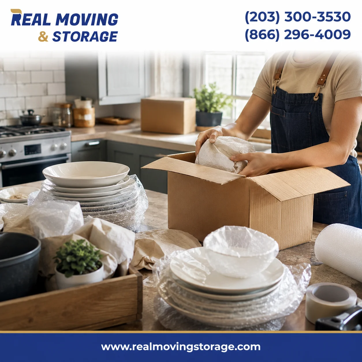 How to Pack a Kitchen Efficiently for Moving