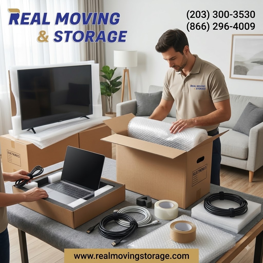 Pack Electronics for Moving