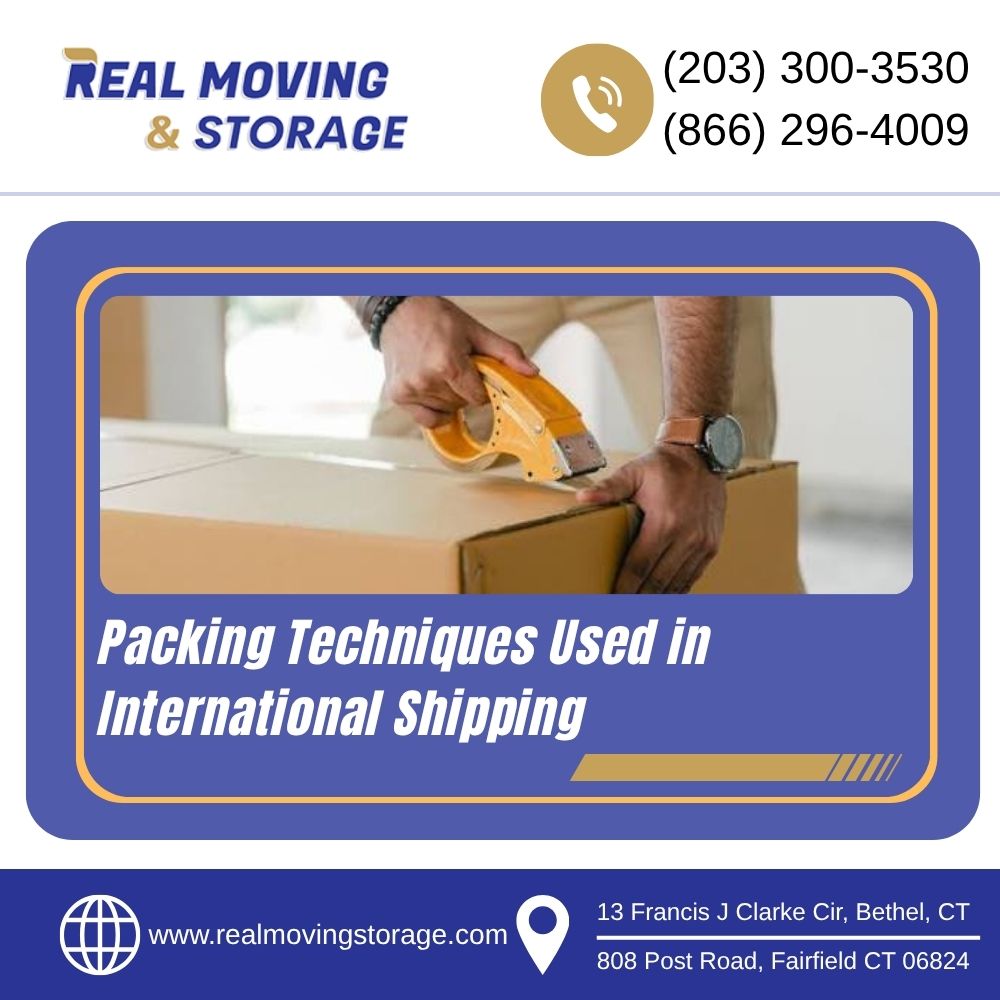 international shipping packing techniques