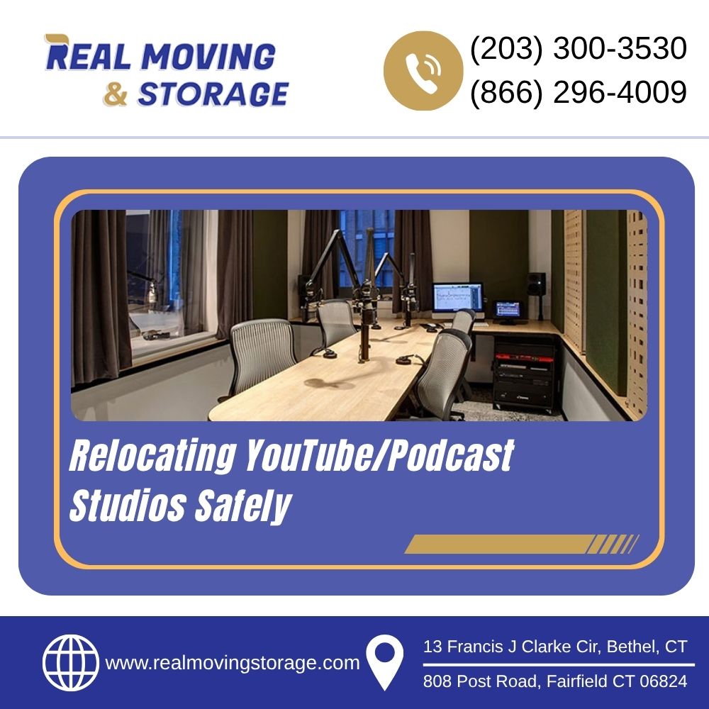 Relocating YouTube/Podcast Studios Safely