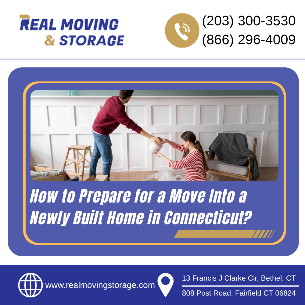 moving into a new construction home