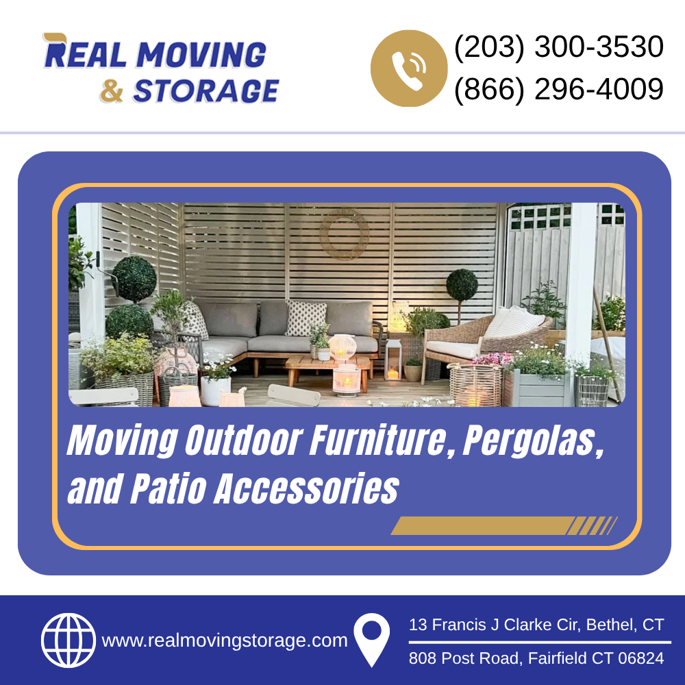 moving outdoor furniture