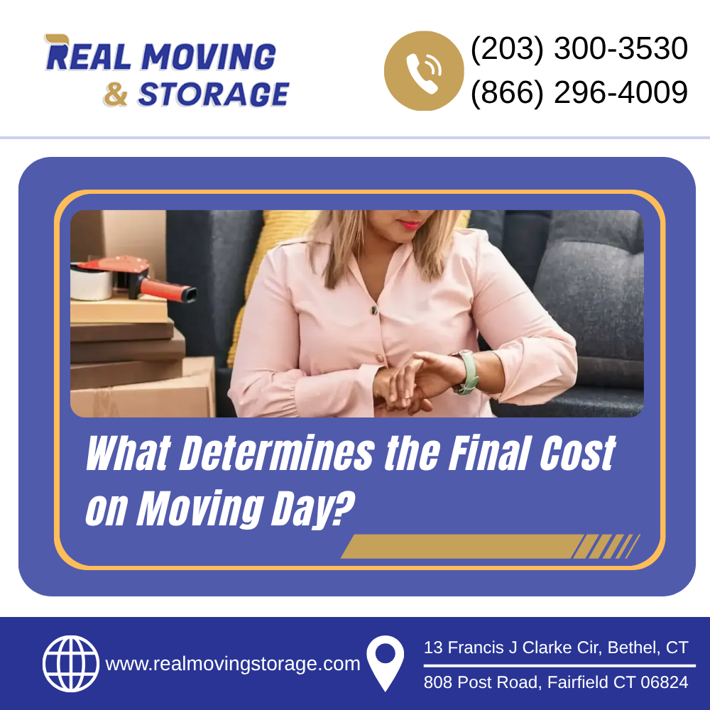 moving costs on moving day