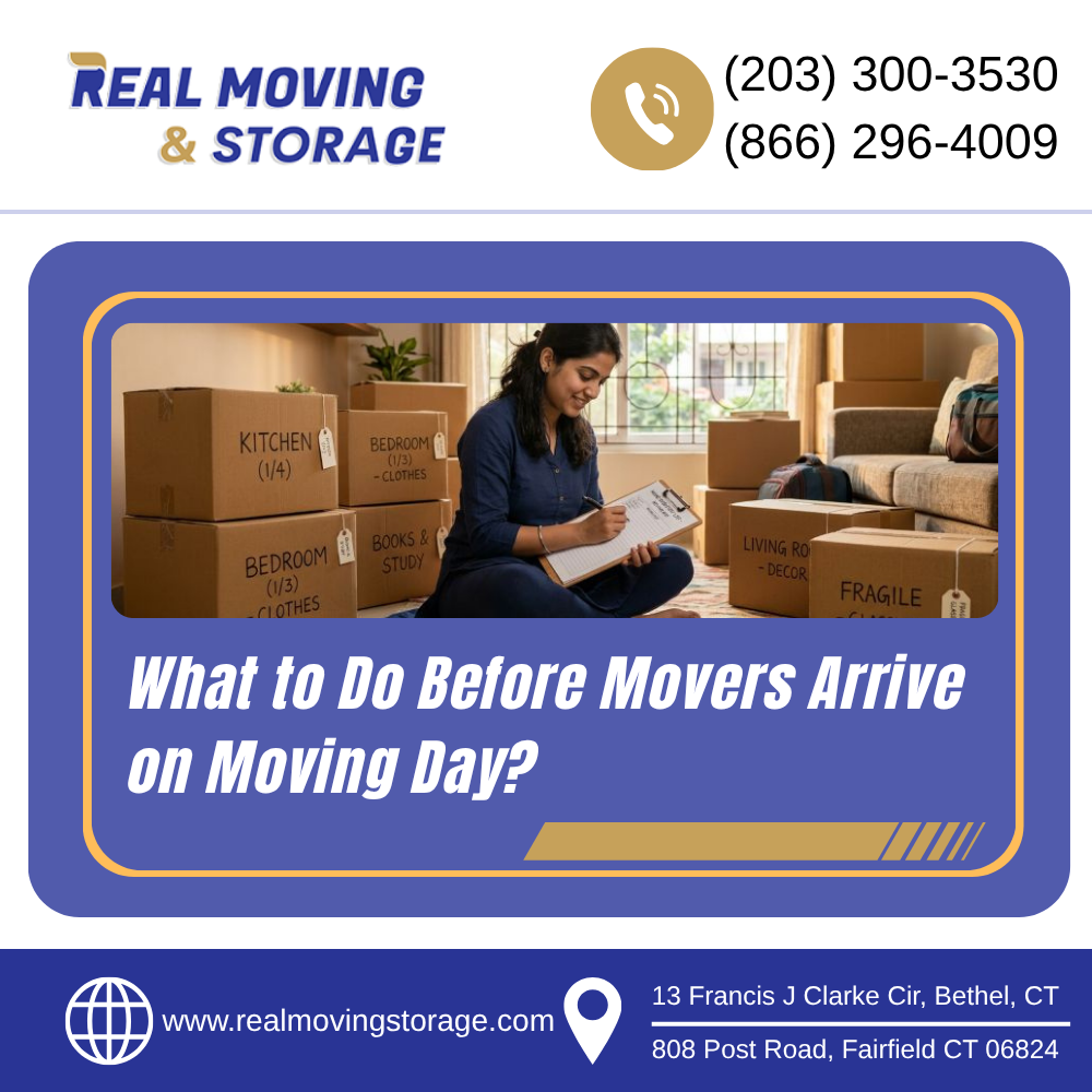 how to prepare for movers